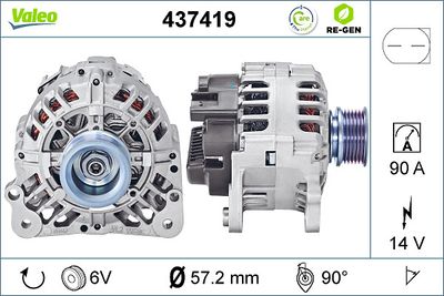 Ģenerators VALEO 437419