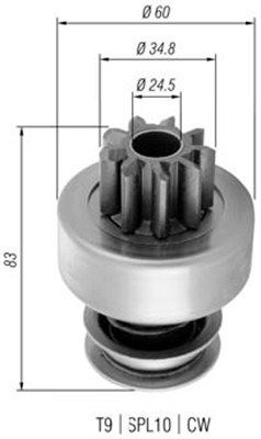 Zobrats, Starteris MAGNETI MARELLI 940113020378