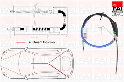 Trose, Stāvbremžu sistēma FAI AutoParts FBC0054
