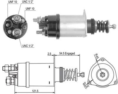 Ievilcējrelejs, Starteris MAGNETI MARELLI 940113050007