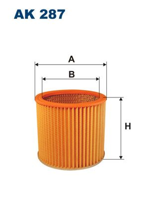 FILTRON AK287 Gaisa filtrs