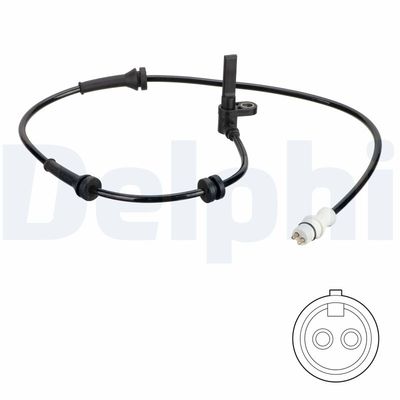 Devējs, Riteņu griešanās ātrums DELPHI SS20783