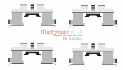 Piederumu komplekts, Disku bremžu uzlikas METZGER 109-1677