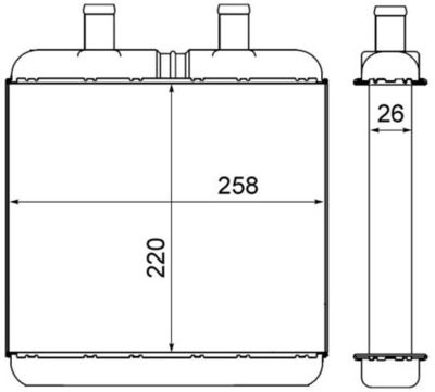 Siltummainis, Salona apsilde MAHLE AH 11 000S