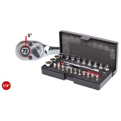 Muciņatslēgu komplekts KS TOOLS 918.0626