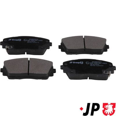 Комплект тормозных колодок, дисковый тормоз JP GROUP 3663604310