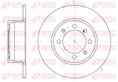 Тормозной диск REMSA 6248.00