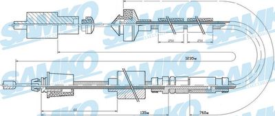 Trose, Sajūga pievads SAMKO C0204C
