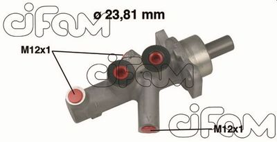 Galvenais bremžu cilindrs CIFAM 202-625