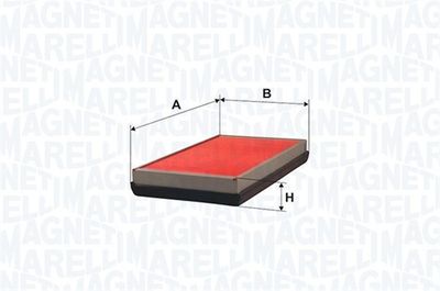 Воздушный фильтр MAGNETI MARELLI 153071762536