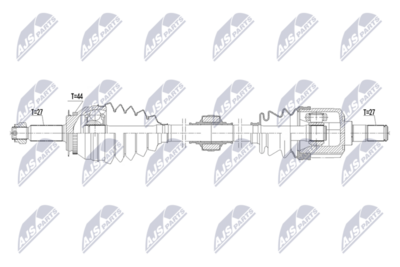 Приводной вал NTY NPW-HY-675