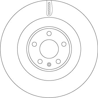 Bremžu diski TRW DF6570