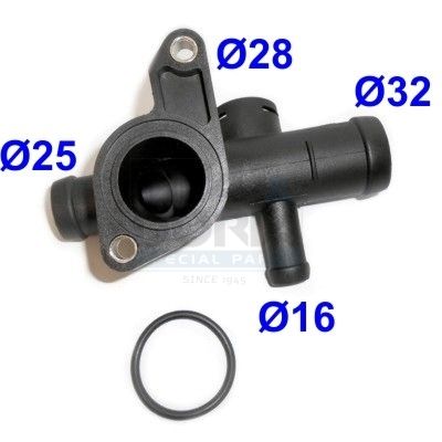 Dzesēšanas šķidruma flancis MEAT & DORIA 93150