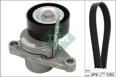 Поликлиновой ременный комплект Schaeffler INA 529 0234 10