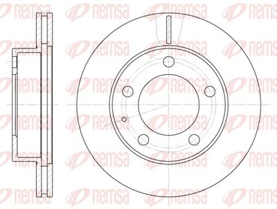 Тормозной диск REMSA 6203.10