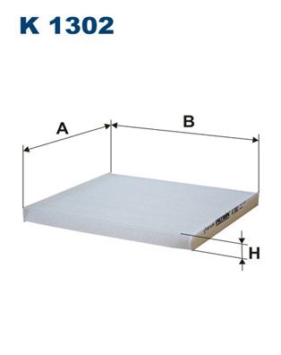 Фильтр, воздух во внутренном пространстве FILTRON K 1302