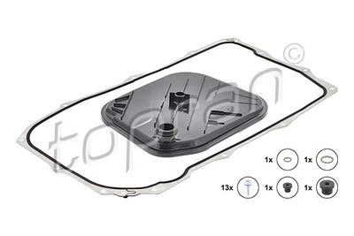 Комплект гидрофильтров, автоматическая коробка передач TOPRAN 116 161