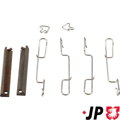 Комплектующие, колодки дискового тормоза JP GROUP 1364003710