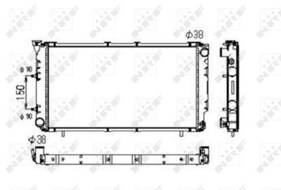 Radiators, Motora dzesēšanas sistēma NRF 516671