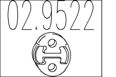 Triecienu slāpētājs, Izpūtējs MTS 02.9522