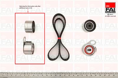 Комплект ремня ГРМ FAI AutoParts TBK115