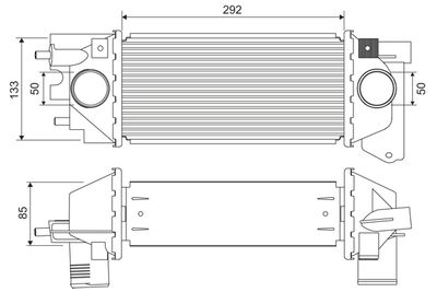 Starpdzesētājs VALEO 822921