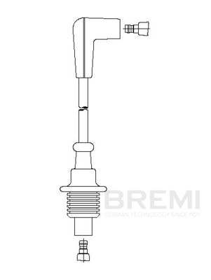 Augstsprieguma vads BREMI 368/60