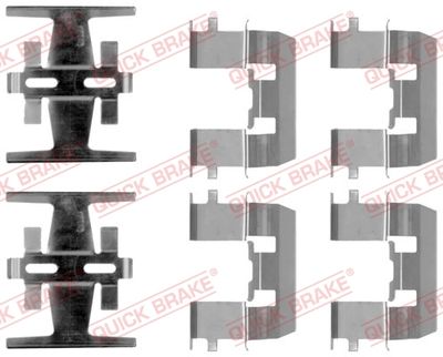 Piederumu komplekts, Disku bremžu uzlikas QUICK BRAKE 109-1208