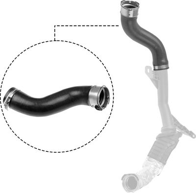 Трубка нагнетаемого воздуха GATES 09-0812