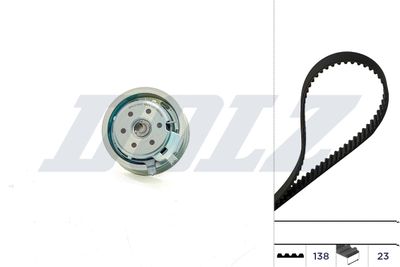 Комплект ремня ГРМ DOLZ SKD050