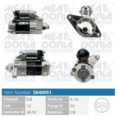 Стартер MEAT & DORIA 5040051