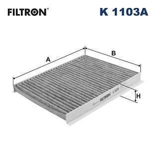 Фильтр, воздух во внутренном пространстве FILTRON K 1103A