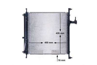 Radiators, Motora dzesēšanas sistēma MAHLE CR 2071 000S