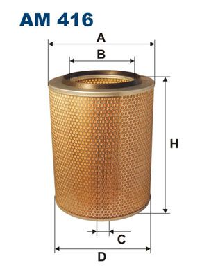 FILTRON AM416 Gaisa filtrs