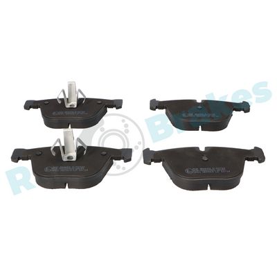 Bremžu uzliku kompl., Disku bremzes RAP BRAKES R-P0722