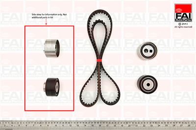 Zobsiksnas komplekts FAI AutoParts TBK219
