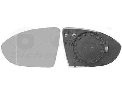 Spoguļstikls, Ārējais atpakaļskata spogulis VAN WEZEL 5769837