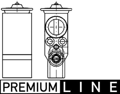 Расширительный клапан, кондиционер MAHLE AVE 73 000P