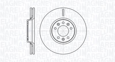 Тормозной диск MAGNETI MARELLI 361302040114