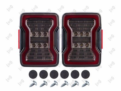 Комлект заднего освещения ABAKUS L23-190-001LED-S