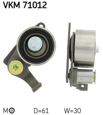 Натяжной ролик, ремень ГРМ SKF VKM 71012