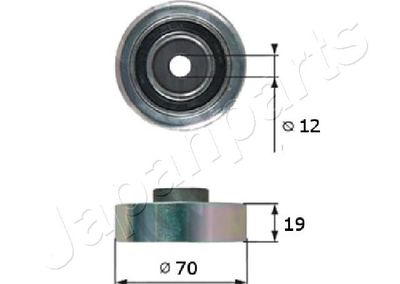 Parazīt-/Vadrullītis, Ķīļrievu siksna JAPANPARTS RP-815