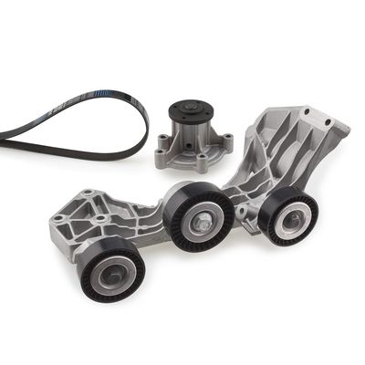 Ūdenssūknis + ķīļrievu siksnas komplekts GATES KP45PK1750