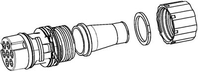 Комплект соединителей проводов HELLA 9XX 340 880-001