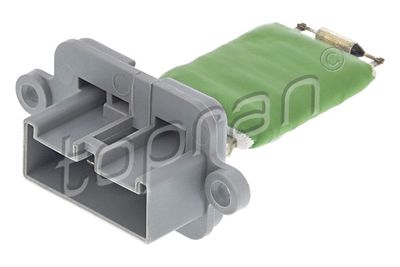 Сопротивление, вентилятор салона TOPRAN 600 383