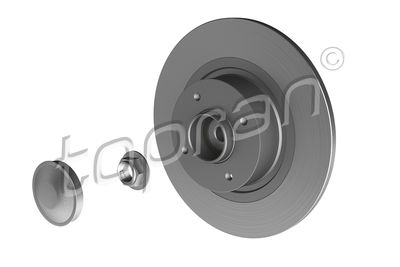 Тормозной диск TOPRAN 700 643