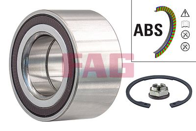 Комплект подшипника ступицы колеса Schaeffler FAG 713 6204 10