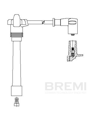 Augstsprieguma vads BREMI 6A49/46