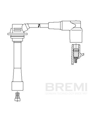 Провод зажигания BREMI 408/26