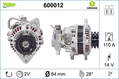 Ģenerators VALEO 600012